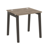 Onix Wood Стол офисный OW.SP-0.7 Дуб мали/Дуб светлый/Белый металл 780×720×750 Onix Wood Стол офисный OW.SP-0.7 Дуб мали/Дуб светлый/Белый металл 780×720×750
