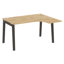 Onix Wood Стол эргономичный правый OW.SA-3 (R) Белый бриллиант/Дуб светлый/Белый металл 1380*1180*750 (800/460) Onix Wood Стол эргономичный правый OW.SA-3 (R) Белый бриллиант/Дуб светлый/Белый металл 1380*1180*750 (800/460)