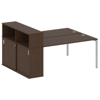 Metal System Quattro Р. ст. с шкафом-купе на П-образном м/к 40БП.РС-СШК-2.4 Т Акация/Антрацит металл 2010*1475*1098 Metal System Quattro Р. ст. с шкафом-купе на П-образном м/к 40БП.РС-СШК-2.4 Т Акация/Антрацит металл 2010*1475*1098