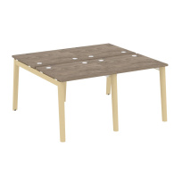Onix Wood Рабочая станция OW.D.RS-4.0.7 Белый бриллиант/Дуб светлый/Белый металл 1560*1475*750 Onix Wood Рабочая станция OW.D.RS-4.0.7 Белый бриллиант/Дуб светлый/Белый металл 1560*1475*750