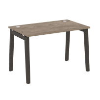 Onix Wood Стол офисный OW.SP-2.7 Дуб мали/Дуб светлый/Белый металл 1180×720×750 Onix Wood Стол офисный OW.SP-2.7 Дуб мали/Дуб светлый/Белый металл 1180×720×750