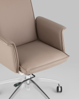 Кресло руководителя TopChairs Regenta бежевый Кресло руководителя TopChairs Regenta бежевый