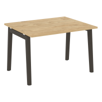 Onix Wood Стол переговорный (1 столешница) OW.PRG-1.2 Белый бриллиант/Дуб светлый/Белый металл 1180*980*750 Onix Wood Стол переговорный (1 столешница) OW.PRG-1.2 Белый бриллиант/Дуб светлый/Белый металл 1180*980*750