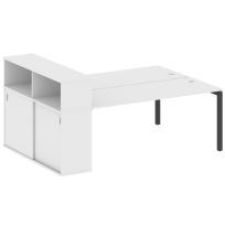 Metal System Quattro Р. ст. с шкафом-купе на П-образном м/к 50БП.РС-СШК-2.5 Т Акация/Антрацит металл 2210*1475*1098 Metal System Quattro Р. ст. с шкафом-купе на П-образном м/к 50БП.РС-СШК-2.5 Т Акация/Антрацит металл 2210*1475*1098