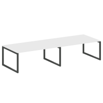 Metal System Quattro Перег. стол (2 столешницы) на О-образном м/к 50БО.ПРГ-2.5 Акация/Антрацит металл 3600*1235*750 Metal System Quattro Перег. стол (2 столешницы) на О-образном м/к 50БО.ПРГ-2.5 Акация/Антрацит металл 3600*1235*750