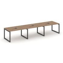Стол для переговоров Style Project SN-5O.SPRG-023 Акация Лорка/Металл Черный 4410×980×750 Стол для переговоров Style Project SN-5O.SPRG-023 Акация Лорка/Металл Черный 4410×980×750