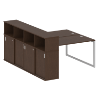 Metal System Quattro Р. ст. с шкафом-купе на О-образном м/к 40БО.РС-СШК-4.3 Т Акация/Антрацит металл 1810*2332*1098 Metal System Quattro Р. ст. с шкафом-купе на О-образном м/к 40БО.РС-СШК-4.3 Т Акация/Антрацит металл 1810*2332*1098