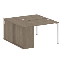 Metal System Quattro Р. ст. с шкафом-купе на П-образном м/к 40БП.РС-СШК-1.1 Т Акация/Антрацит металл 1410*1475*750 Metal System Quattro Р. ст. с шкафом-купе на П-образном м/к 40БП.РС-СШК-1.1 Т Акация/Антрацит металл 1410*1475*750