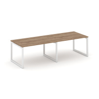 Стол для переговоров Style Project SN-5O.SPRG-012.3 Акация Лорка/Металл Черный 2360×980×750 Стол для переговоров Style Project SN-5O.SPRG-012.3 Акация Лорка/Металл Черный 2360×980×750
