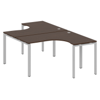 Metal System Р. ст. криволинейная на П-образном м/к БП.РАС-СА-2.3 Акация/Антрацит металл 1400*2435*750 Metal System Р. ст. криволинейная на П-образном м/к БП.РАС-СА-2.3 Акация/Антрацит металл 1400*2435*750