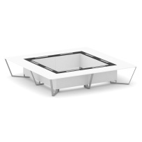 Стол для переговоров квадратный Steel Meet KM-PR.B.SP-20K2 / Тиквуд Светлый – Графит Глянец – Металл Серый / 4000×4000×750 Стол для переговоров квадратный Steel Meet KM-PR.B.SP-20K2 / Тиквуд Светлый – Графит Глянец – Металл Серый / 4000×4000×750