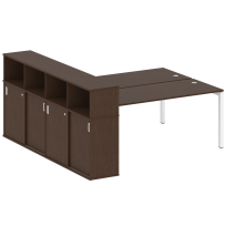 Metal System Quattro Р. ст. с шкафом-купе на П-образном м/к 50БП.РС-СШК-4.5 Т Акация/Антрацит металл 2210*2332*1098 Metal System Quattro Р. ст. с шкафом-купе на П-образном м/к 50БП.РС-СШК-4.5 Т Акация/Антрацит металл 2210*2332*1098