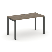 Стол офисный Style Project SN-5P.SP-004 / Дуб Табак – Металл Антрацит / 1580×600×750