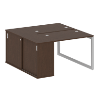 Metal System Quattro Р. ст. с шкафом-купе на О-образном м/к 50БО.РС-СШК-1.1 Т Акация/Антрацит металл 1410*1475*750 Metal System Quattro Р. ст. с шкафом-купе на О-образном м/к 50БО.РС-СШК-1.1 Т Акация/Антрацит металл 1410*1475*750