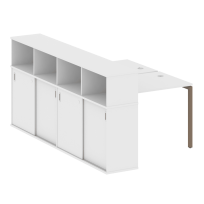 Metal System Quattro Р. ст. с шкафом-купе на П-образном м/к 40БП.РС-СШК-4.1 Т Акация/Антрацит металл 1410*2332*1098 Metal System Quattro Р. ст. с шкафом-купе на П-образном м/к 40БП.РС-СШК-4.1 Т Акация/Антрацит металл 1410*2332*1098