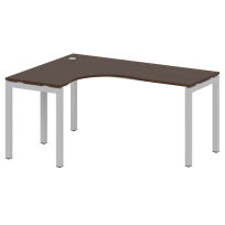 Metal System Quattro Стол криволинейный левый на П-образном м/к 50БП.СА-4 (L) Акация/Антрацит металл 1600*1200*750 Metal System Quattro Стол криволинейный левый на П-образном м/к 50БП.СА-4 (L) Акация/Антрацит металл 1600*1200*750