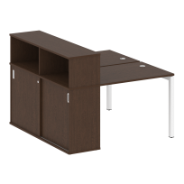Metal System Quattro Р. ст. с шкафом-купе на П-образном м/к 50БП.РС-СШК-2.1 Т Акация/Антрацит металл 1410*1475*1098 Metal System Quattro Р. ст. с шкафом-купе на П-образном м/к 50БП.РС-СШК-2.1 Т Акация/Антрацит металл 1410*1475*1098