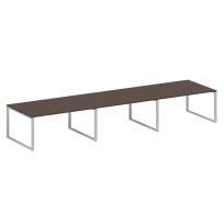 Metal System Перег. стол (3 столешницы) на О-оразном м/к БО.ПРГ-3.4 Акация/Антрацит металл 4800*1235*750 Metal System Перег. стол (3 столешницы) на О-оразном м/к БО.ПРГ-3.4 Акация/Антрацит металл 4800*1235*750