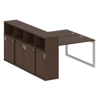 Metal System Quattro Р. ст. с шкафом-купе на О-образном м/к 50БО.РС-СШК-4.3 Т Акация/Антрацит металл 1810*2332*1098 Metal System Quattro Р. ст. с шкафом-купе на О-образном м/к 50БО.РС-СШК-4.3 Т Акация/Антрацит металл 1810*2332*1098
