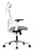 Кресло для руководителя RCH Step AW2320 Синяя спинка/Синее сиденье