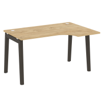 Onix Wood Стол эргономичный правый OW.SA-2 (R) Белый бриллиант/Дуб светлый/Белый металл 1380*980*750 (720/460) Onix Wood Стол эргономичный правый OW.SA-2 (R) Белый бриллиант/Дуб светлый/Белый металл 1380*980*750 (720/460)