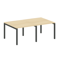 Metal System Quattro Перег. стол (2 столешницы) на П-образном м/к 50БП.ПРГ-2.1 Акация/Антрацит металл 2000*1235*750 Metal System Quattro Перег. стол (2 столешницы) на П-образном м/к 50БП.ПРГ-2.1 Акация/Антрацит металл 2000*1235*750
