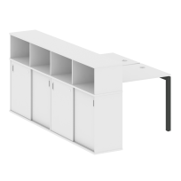 Metal System Quattro Р. ст. с шкафом-купе на П-образном м/к 50БП.РС-СШК-4.1 Т Акация/Антрацит металл 1410*2332*1098 Metal System Quattro Р. ст. с шкафом-купе на П-образном м/к 50БП.РС-СШК-4.1 Т Акация/Антрацит металл 1410*2332*1098