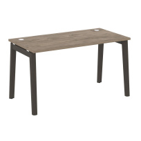 Onix Wood Стол офисный OW.SP-3.7 Дуб мали/Дуб светлый/Белый металл 1380×720×750 Onix Wood Стол офисный OW.SP-3.7 Дуб мали/Дуб светлый/Белый металл 1380×720×750