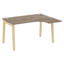 Onix Wood Стол эргономичный правый OW.SA-3 (R) Белый бриллиант/Дуб светлый/Белый металл 1380*1180*750 (800/460) Onix Wood Стол эргономичный правый OW.SA-3 (R) Белый бриллиант/Дуб светлый/Белый металл 1380*1180*750 (800/460)