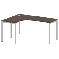 Metal System Quattro Стол криволинейный левый на П-образном м/к 40БП.СА-4 (L) Акация/Антрацит металл 1600*1200*750 Metal System Quattro Стол криволинейный левый на П-образном м/к 40БП.СА-4 (L) Акация/Антрацит металл 1600*1200*750