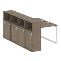 Metal System Quattro Р. ст. с шкафом-купе на О-образном м/к 50БО.РС-СШК-4.1 Т Акация/Антрацит металл 1410*2332*1098 Metal System Quattro Р. ст. с шкафом-купе на О-образном м/к 50БО.РС-СШК-4.1 Т Акация/Антрацит металл 1410*2332*1098