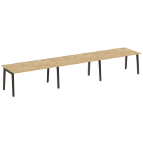 Onix Wood Стол переговорный (3 столешницы) OW.PRG-3.4 Белый бриллиант/Дуб светлый/Белый металл 4740*980*750 Onix Wood Стол переговорный (3 столешницы) OW.PRG-3.4 Белый бриллиант/Дуб светлый/Белый металл 4740*980*750