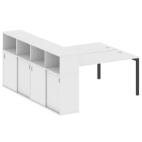Metal System Quattro Р. ст. с шкафом-купе на П-образном м/к 50БП.РС-СШК-4.4 Т Акация/Антрацит металл 2010*2332*1098 Metal System Quattro Р. ст. с шкафом-купе на П-образном м/к 50БП.РС-СШК-4.4 Т Акация/Антрацит металл 2010*2332*1098