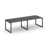 Стол для переговоров Style Project SN-5O.SPRG-012.3 Акация Лорка/Металл Черный 2360×980×750 Стол для переговоров Style Project SN-5O.SPRG-012.3 Акация Лорка/Металл Черный 2360×980×750