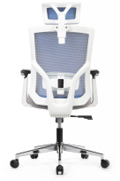 Кресло для руководителя RCH Step AW2320 Синяя спинка/Синее сиденье