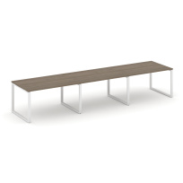 Стол для переговоров Style Project SN-6O.SPRG-023.3 Акация Лорка/Металл Черный 4410×980×750 Стол для переговоров Style Project SN-6O.SPRG-023.3 Акация Лорка/Металл Черный 4410×980×750
