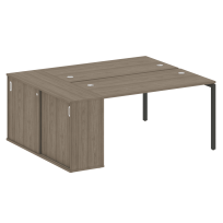 Metal System Quattro Р. ст. с шкафом-купе на П-образном м/к 40БП.РС-СШК-1.3 Т Акация/Антрацит металл 1810*1475*750 Metal System Quattro Р. ст. с шкафом-купе на П-образном м/к 40БП.РС-СШК-1.3 Т Акация/Антрацит металл 1810*1475*750