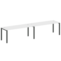 Metal System Р. ст. на 2 раб. места на П-образном м/к БП.СМ-2.5 Акация/Антрацит металл 3600*720*750 Metal System Р. ст. на 2 раб. места на П-образном м/к БП.СМ-2.5 Акация/Антрацит металл 3600*720*750