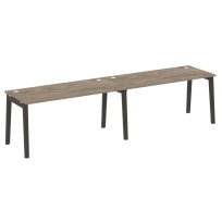 Onix Wood Рабочая станция OW.RS-2.4.7 Белый бриллиант/Дуб светлый/Белый металл 3160*720*750 Onix Wood Рабочая станция OW.RS-2.4.7 Белый бриллиант/Дуб светлый/Белый металл 3160*720*750