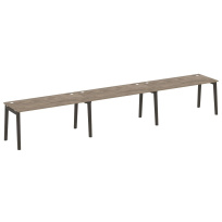 Onix Wood Рабочая станция OW.RS-3.4.8 Белый бриллиант/Дуб светлый/Белый металл 4740*800*750 Onix Wood Рабочая станция OW.RS-3.4.8 Белый бриллиант/Дуб светлый/Белый металл 4740*800*750