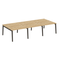 Onix Wood Рабочая станция OW.D.RS-6.2.8 Белый бриллиант/Дуб светлый/Белый металл 3540*1635*750 Onix Wood Рабочая станция OW.D.RS-6.2.8 Белый бриллиант/Дуб светлый/Белый металл 3540*1635*750