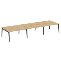 Onix Wood Рабочая станция OW.D.RS-6.4.7 Белый бриллиант/Дуб светлый/Белый металл 4740*1475*750 Onix Wood Рабочая станция OW.D.RS-6.4.7 Белый бриллиант/Дуб светлый/Белый металл 4740*1475*750