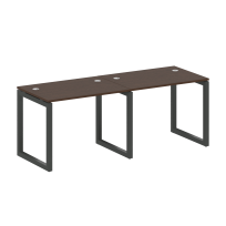 Metal System Quattro Р. ст. на 2 раб. места на О-образном м/к 50БО.СМ-2.1 Акация/Антрацит металл 2000*720*750 Metal System Quattro Р. ст. на 2 раб. места на О-образном м/к 50БО.СМ-2.1 Акация/Антрацит металл 2000*720*750