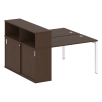 Metal System Quattro Р. ст. с шкафом-купе на П-образном м/к 50БП.РС-СШК-2.2 Т Акация/Антрацит металл 1610*1475*1098 Metal System Quattro Р. ст. с шкафом-купе на П-образном м/к 50БП.РС-СШК-2.2 Т Акация/Антрацит металл 1610*1475*1098