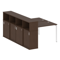 Metal System Quattro Р. ст. с шкафом-купе на П-образном м/к 40БП.РС-СШК-4.2 Т Акация/Антрацит металл 1610*2332*1098 Metal System Quattro Р. ст. с шкафом-купе на П-образном м/к 40БП.РС-СШК-4.2 Т Акация/Антрацит металл 1610*2332*1098