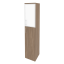 дуб аризона/стекло white