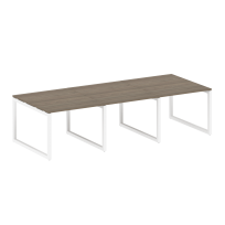 Metal System Quattro Перег. стол (3 столешницы) на О-оразном м/к 50БО.ПРГ-3.1 Акация/Антрацит металл 3000*1235*750 Metal System Quattro Перег. стол (3 столешницы) на О-оразном м/к 50БО.ПРГ-3.1 Акация/Антрацит металл 3000*1235*750