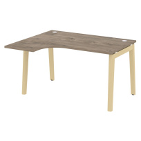 Onix Wood Стол эргономичный левый OW.SA-3 (L) Белый бриллиант/Дуб светлый/Белый металл 1380*1180*750 (800/460) Onix Wood Стол эргономичный левый OW.SA-3 (L) Белый бриллиант/Дуб светлый/Белый металл 1380*1180*750 (800/460)
