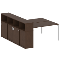 Metal System Quattro Р. ст. с шкафом-купе на П-образном м/к 40БП.РС-СШК-4.4 Т Акация/Антрацит металл 2010*2332*1098 Metal System Quattro Р. ст. с шкафом-купе на П-образном м/к 40БП.РС-СШК-4.4 Т Акация/Антрацит металл 2010*2332*1098