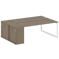 Metal System Quattro Р. ст. с шкафом-купе на О-образном м/к 50БО.РС-СШК-1.5 Т Акация/Антрацит металл 2210*1475*750 Metal System Quattro Р. ст. с шкафом-купе на О-образном м/к 50БО.РС-СШК-1.5 Т Акация/Антрацит металл 2210*1475*750